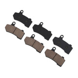 Front+Rear Brake Pads For Harley Touring Road King Electra Street Glide FLHR V-Rod VRSC VRSCR VRSCA/B